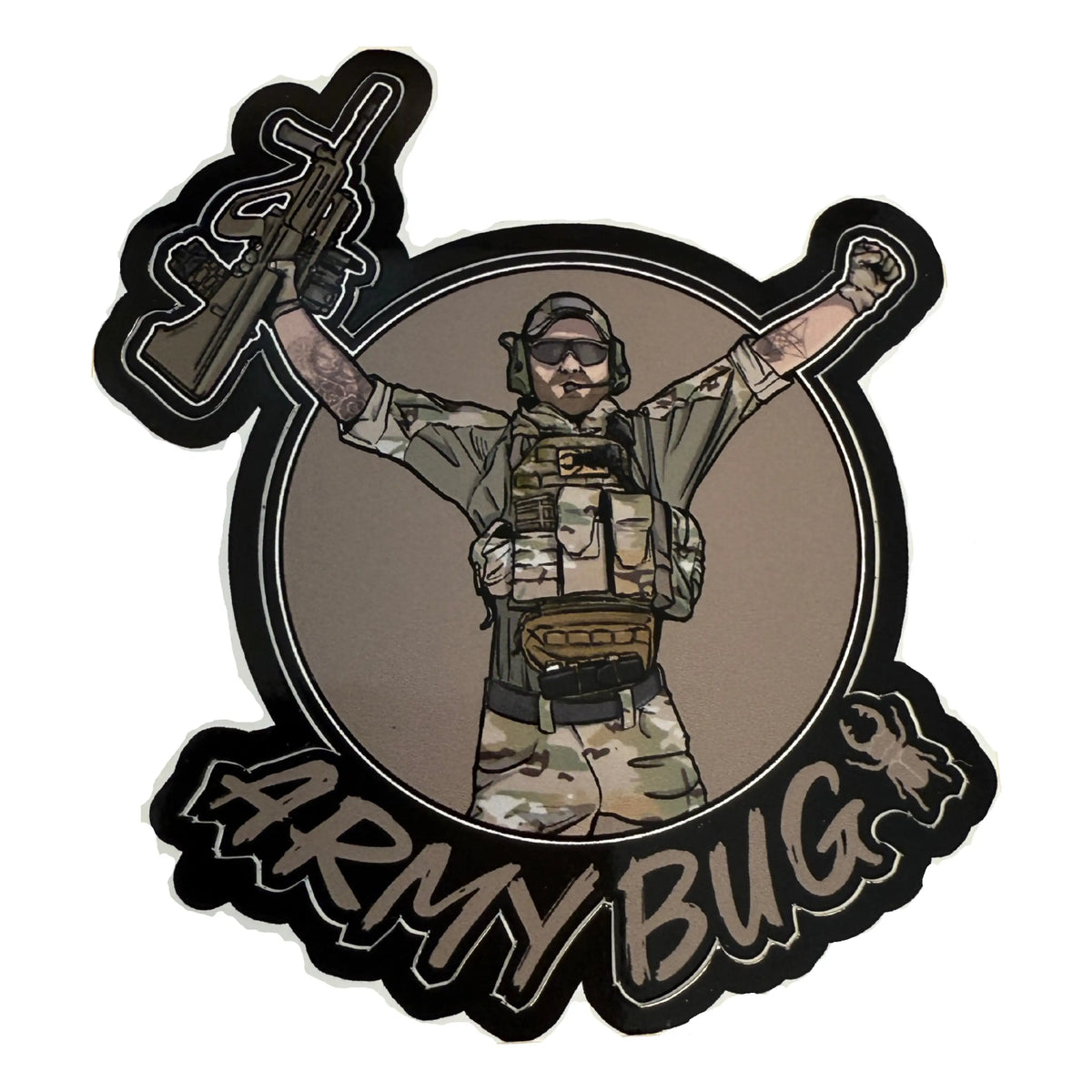 Crew Sticker Stephan - ArmyBug