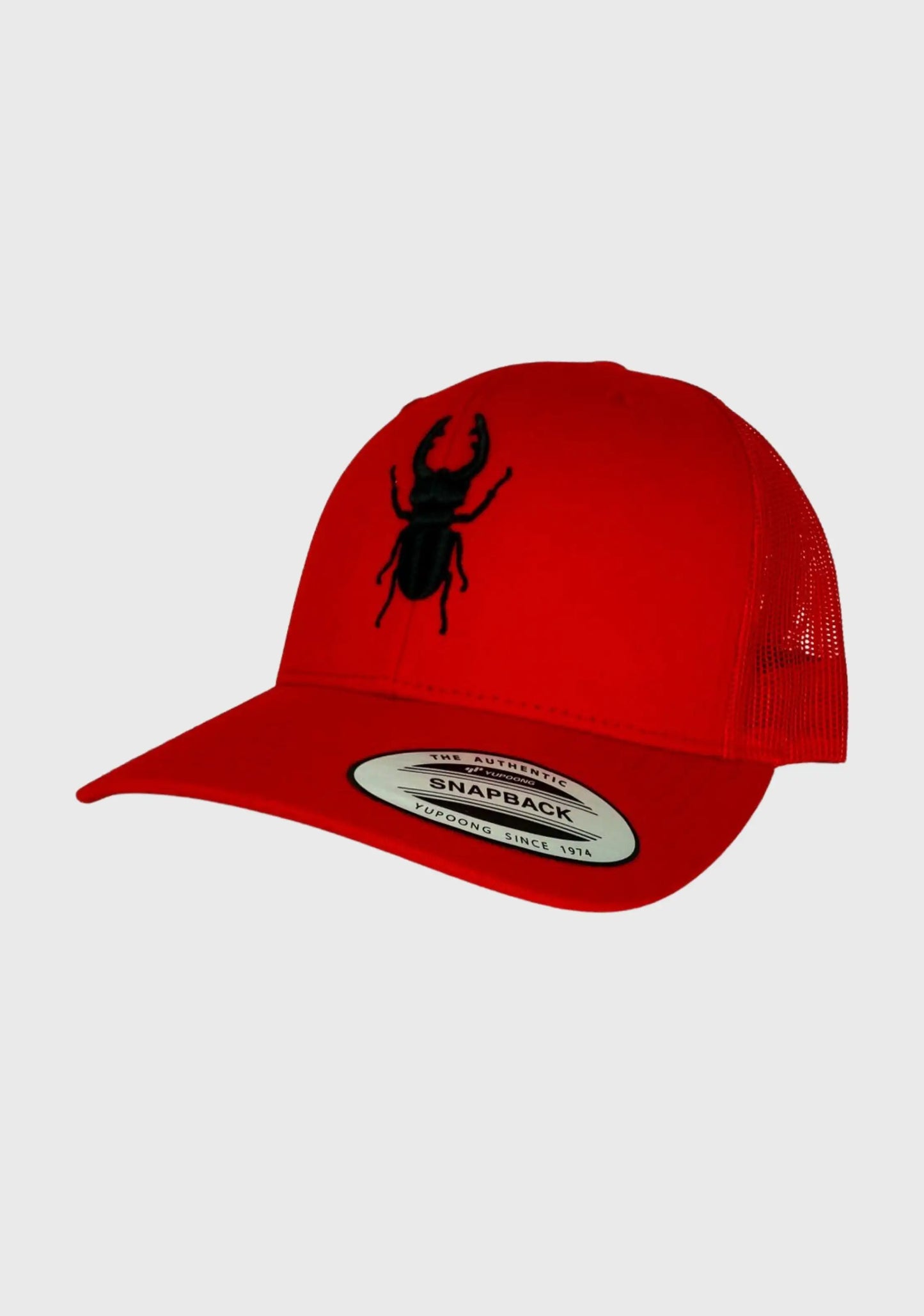 Statement Trucker Cap 2.0 - Red - ArmyBug