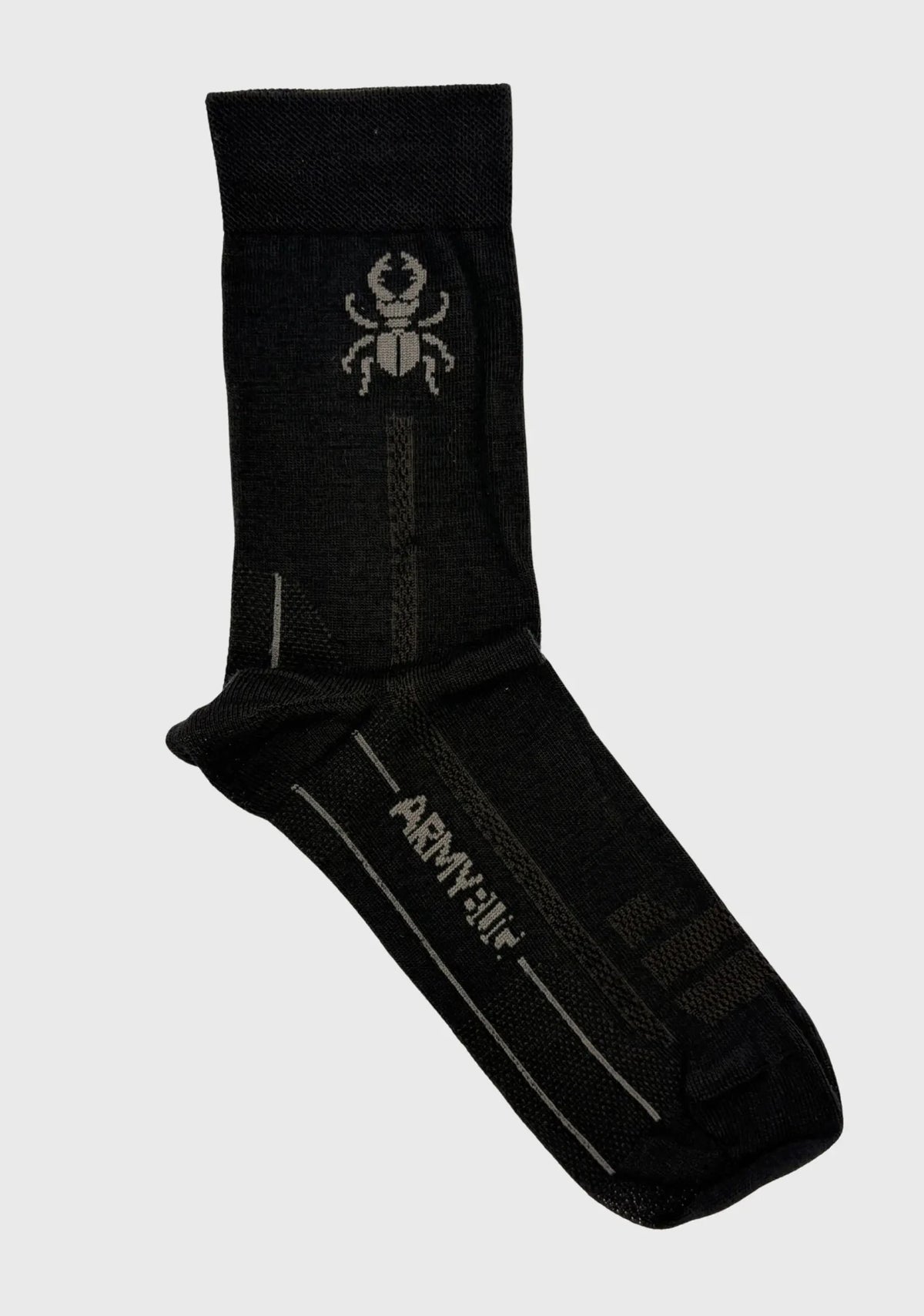 First Step Merino Outdoor Socken - schwarz - ArmyBug