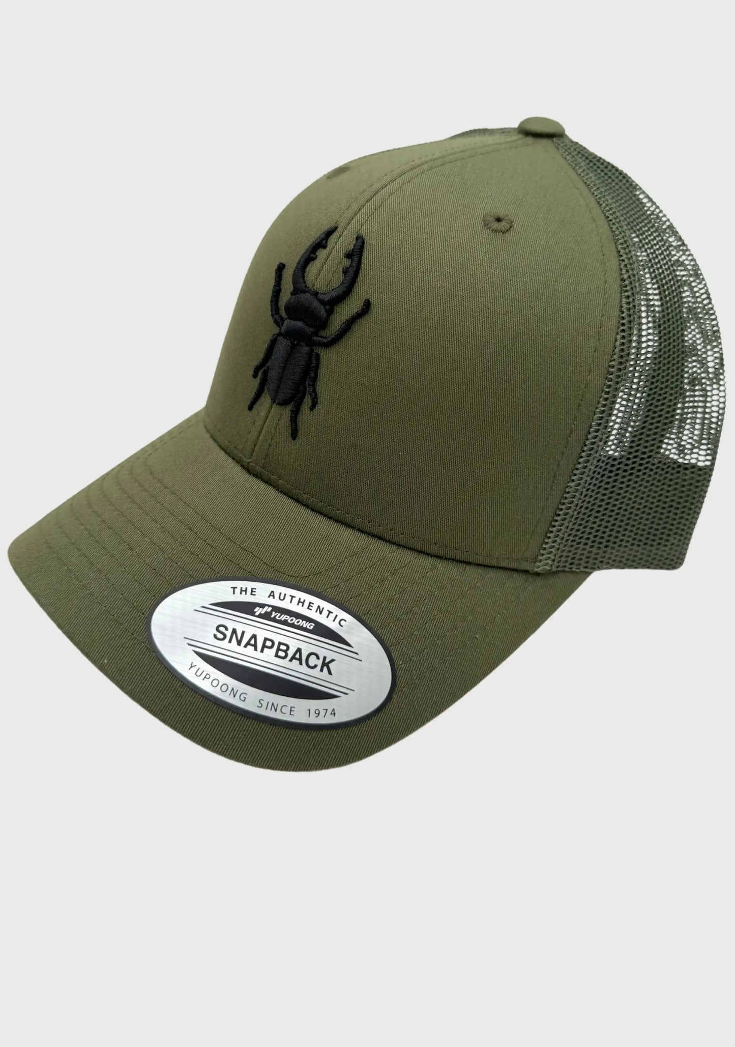 Statement Trucker Cap 2.0 - Green - ArmyBug