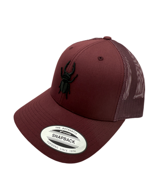 Statement Trucker Cap 2.0 - Maroon