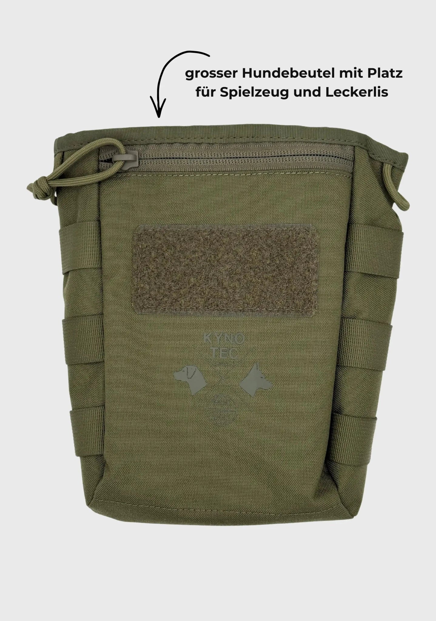 Hundebeutel "Beidl" Grün - ArmyBug