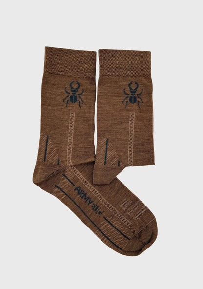 Merino Trekking Socken First Step - ArmyBug