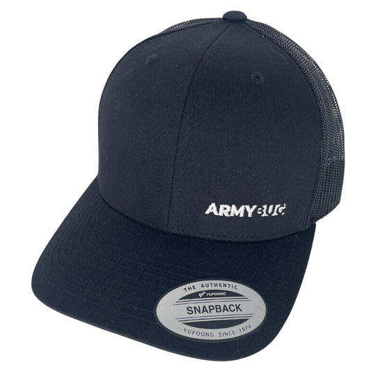 Statement Trucker Cap - Black ArmyBug