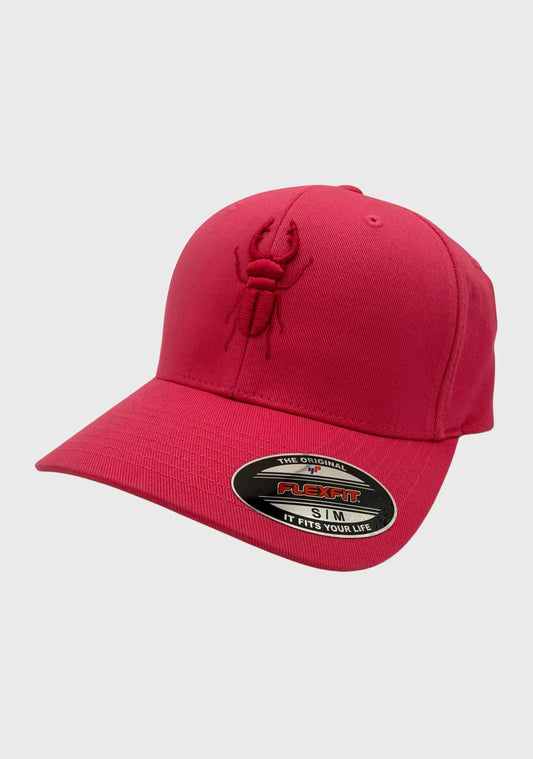 Jetzt richtig knallig in krassem Pink mit pinkem Käfer