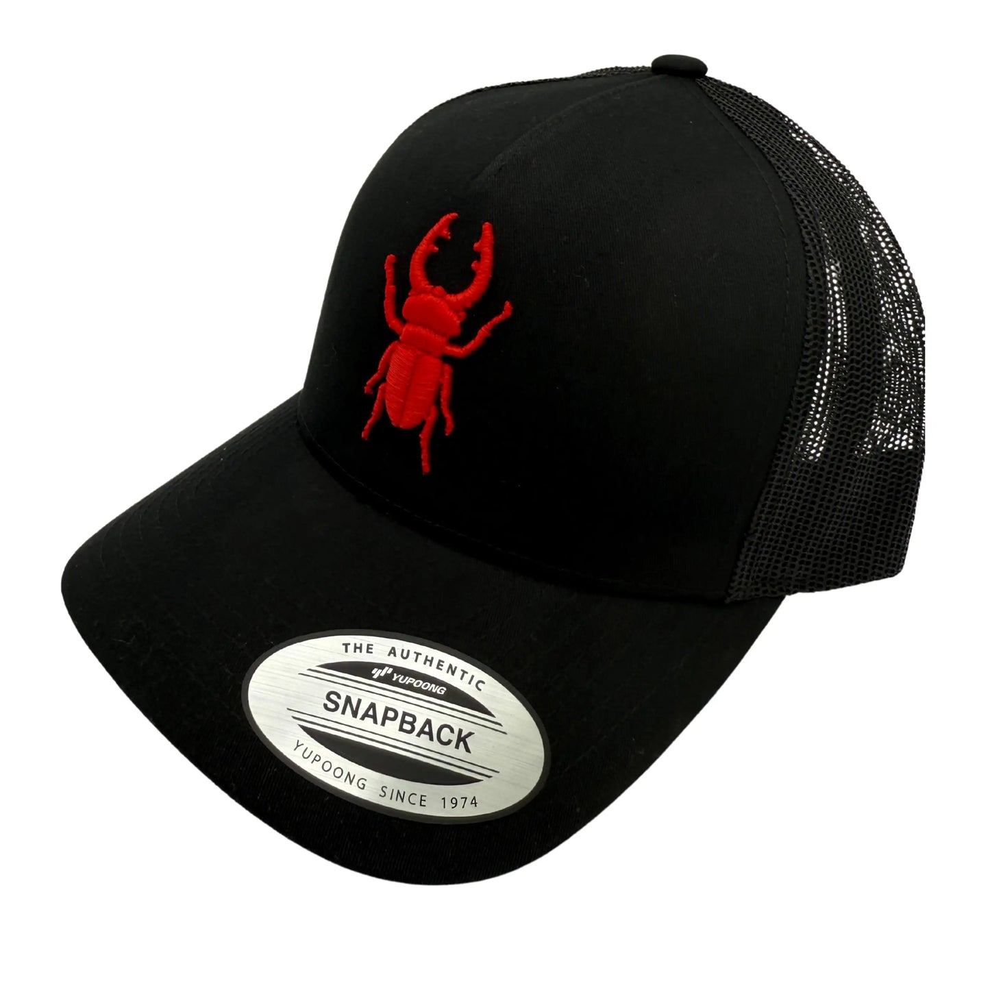 Statement Trucker Cap 2.0 - Black - ArmyBug