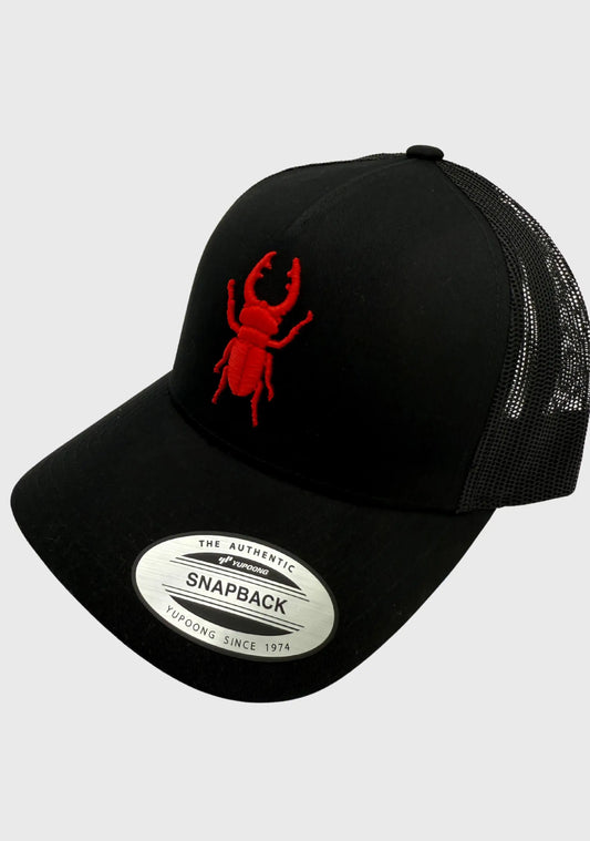 Statement Trucker Cap 2.0 - Black - ArmyBug