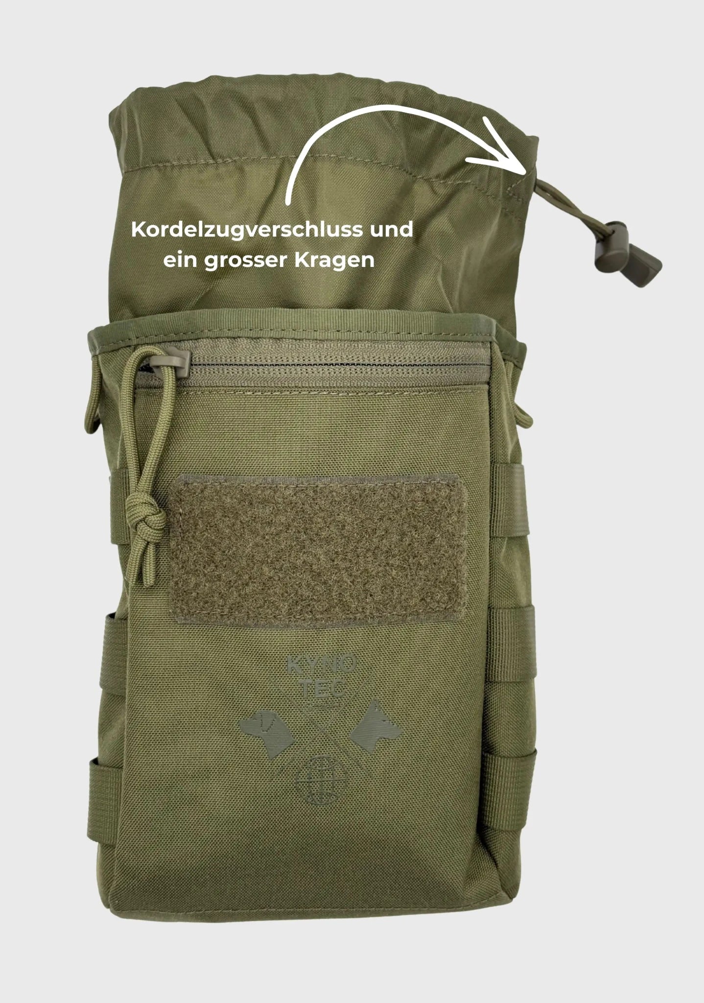 Hundebeutel "Beidl" Grün - ArmyBug