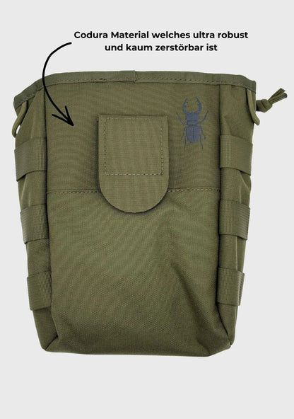Hundebeutel "Beidl" Grün - ArmyBug