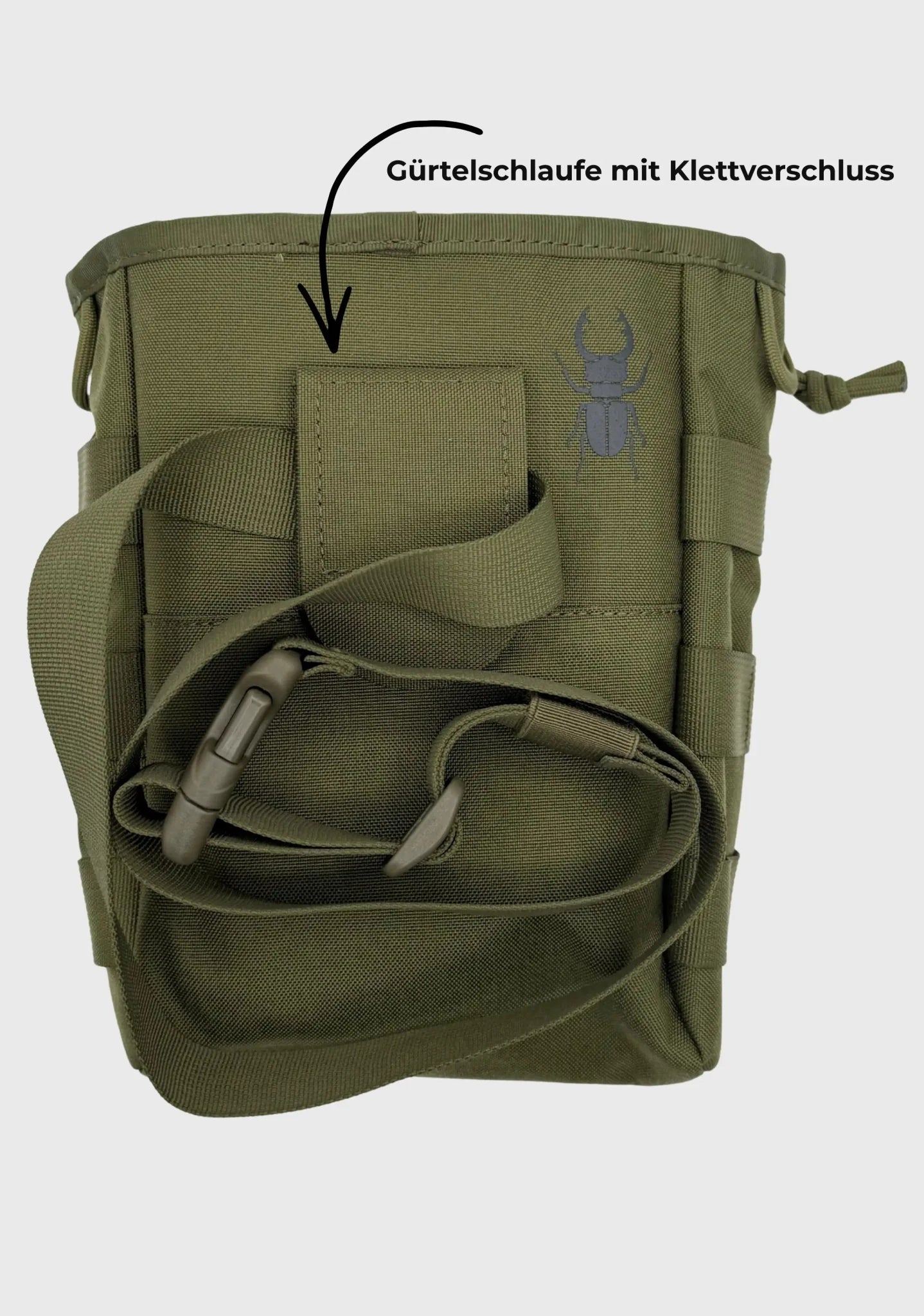 Hundebeutel "Beidl" Grün - ArmyBug