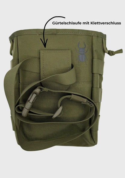 Hundebeutel "Beidl" Grün - ArmyBug